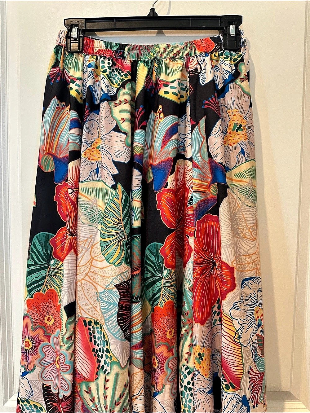Calypso St. Barth Floral Maxi Skirt Size XS Like New